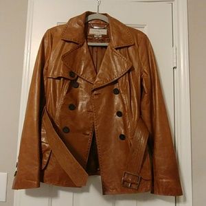 Women's leather jacket